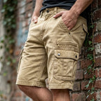 Denver | Denim cargo shorts