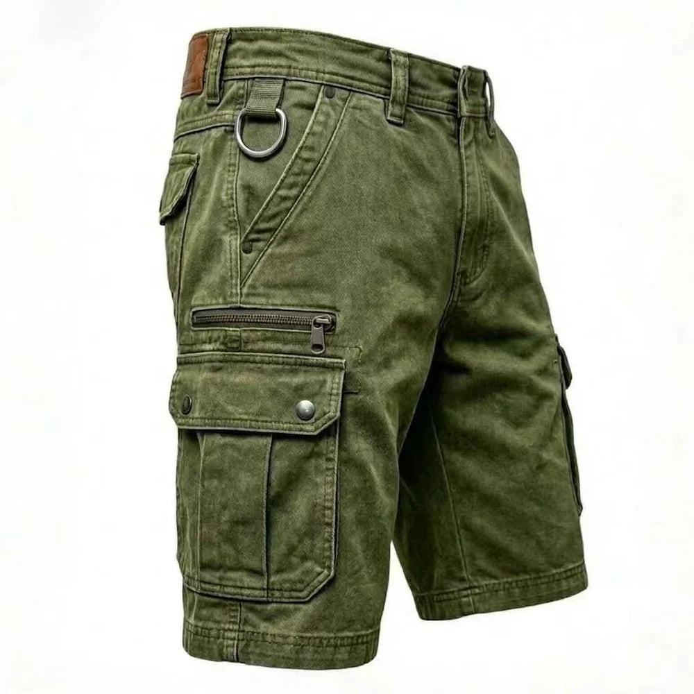 Denver | Denim cargo shorts