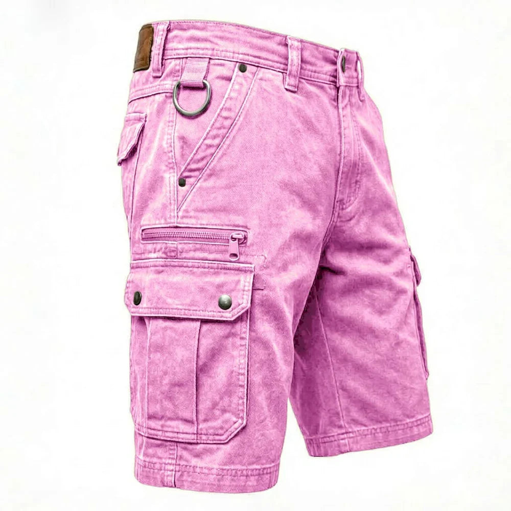 Denver | Denim cargo shorts