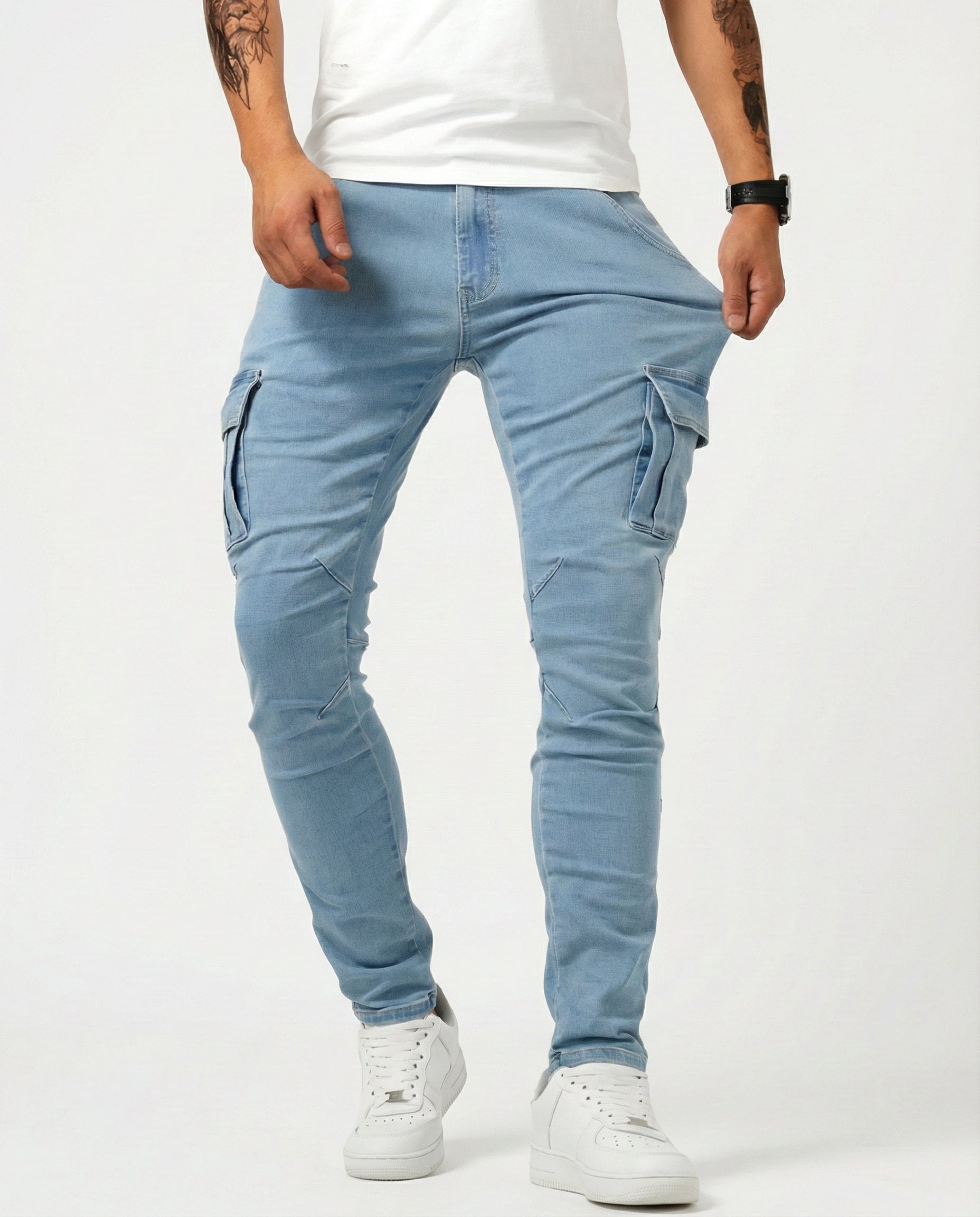 Dario | Bequeme Stretch Cargo-Hose für jeden Tag – Isabels Modehaus (Bild 2)