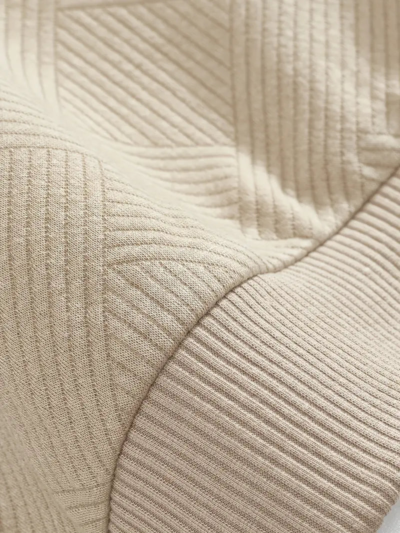 Finn | Geometrisches Design Vintage Reißverschluss Pullover – Isabels Modehaus (Bild 13)