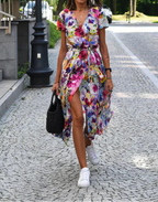 Jorlyn™ - Elegantes Kleid mit V-Ausschnitt und figurbetonter Passform – Isabels Modehaus (Bild 4)