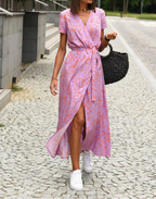 Jorlyn™ - Elegantes Kleid mit V-Ausschnitt und figurbetonter Passform – Isabels Modehaus (Bild 6)