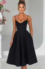 MAILEEN | Elegantes Midi Kleid im Corset Stil – Isabels Modehaus (Bild 3)
