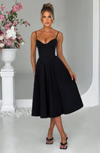 MAILEEN | Elegantes Midi Kleid im Corset Stil – Isabels Modehaus (Bild 4)