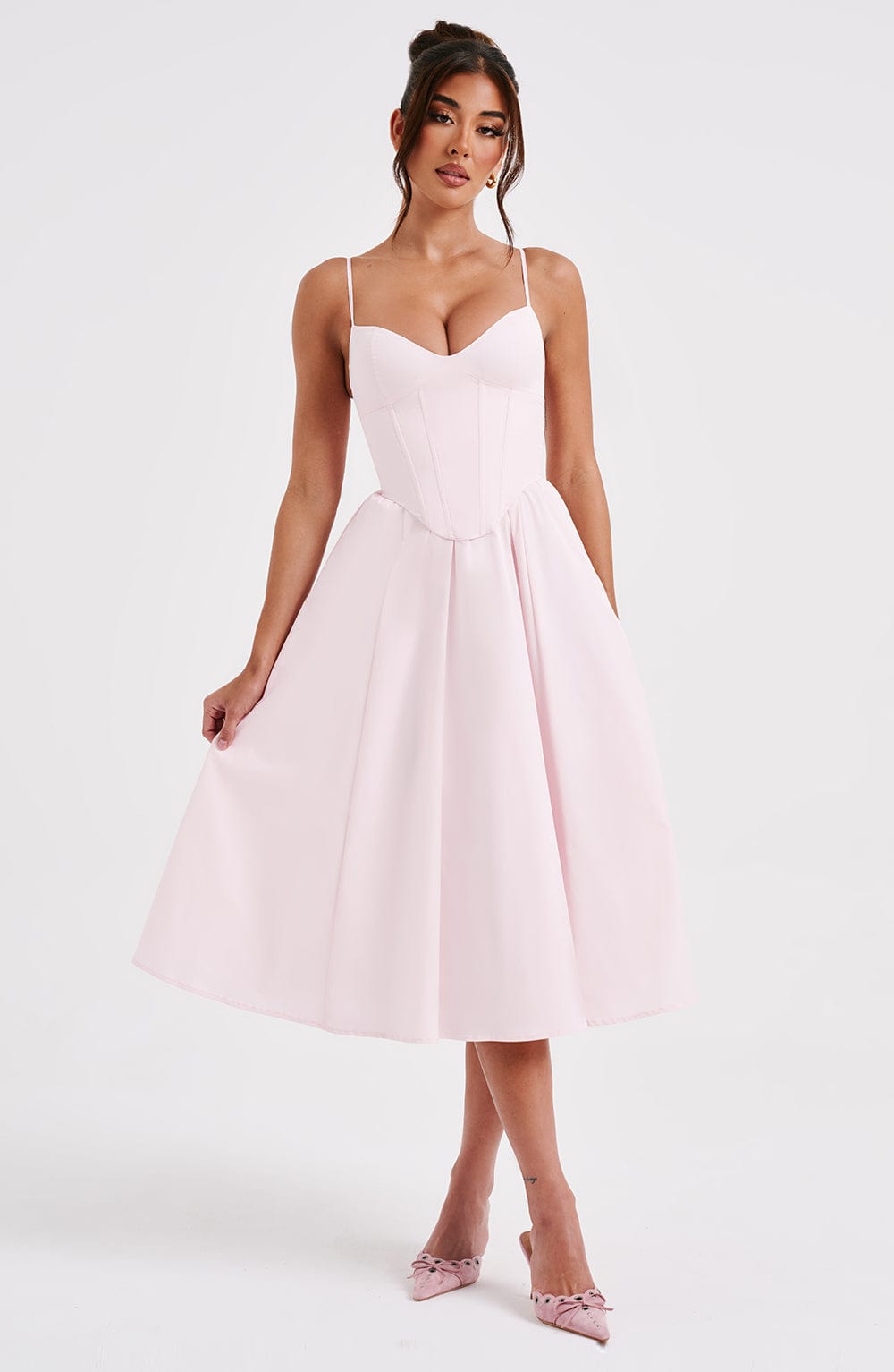 MAILEEN | Elegantes Midi Kleid im Corset Stil – Isabels Modehaus (Bild 17)