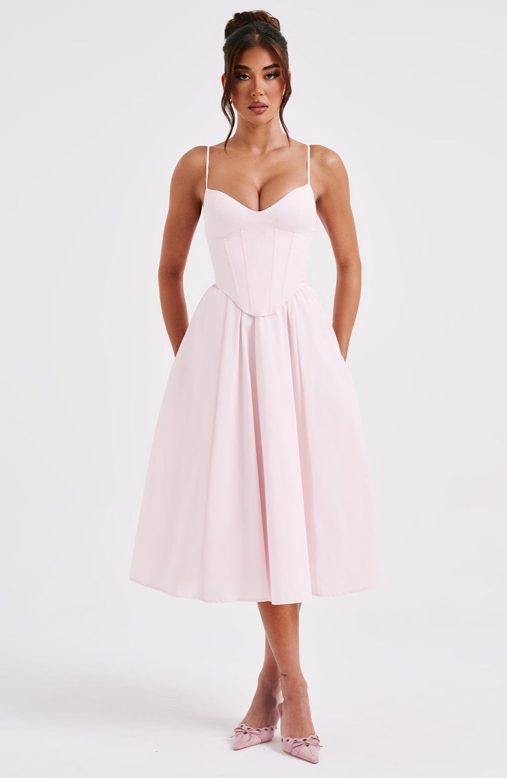 MAILEEN | Elegantes Midi Kleid im Corset Stil – Isabels Modehaus (Bild 30)