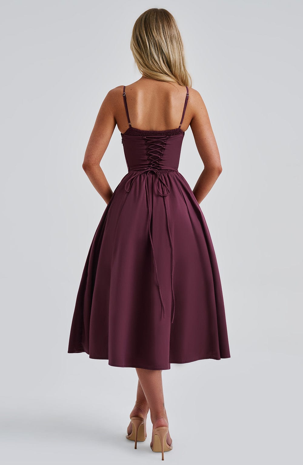 MAILEEN | Elegantes Midi Kleid im Corset Stil – Isabels Modehaus (Bild 20)