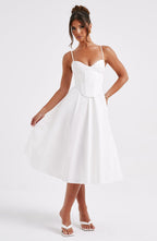 MAILEEN | Elegantes Midi Kleid im Corset Stil – Isabels Modehaus (Bild 10)