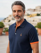 Liam | Poloshirt mit Knopfleiste und Kontrastdetails – Isabels Modehaus (Bild 2)