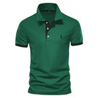 Liam | Poloshirt mit Knopfleiste und Kontrastdetails – Isabels Modehaus (Bild 7)