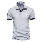 Liam | Poloshirt mit Knopfleiste und Kontrastdetails – Isabels Modehaus (Bild 5)