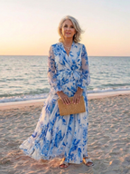 Lillian | Florales Maxikleid mit langen Ärmeln – Isabels Modehaus (Bild 8)