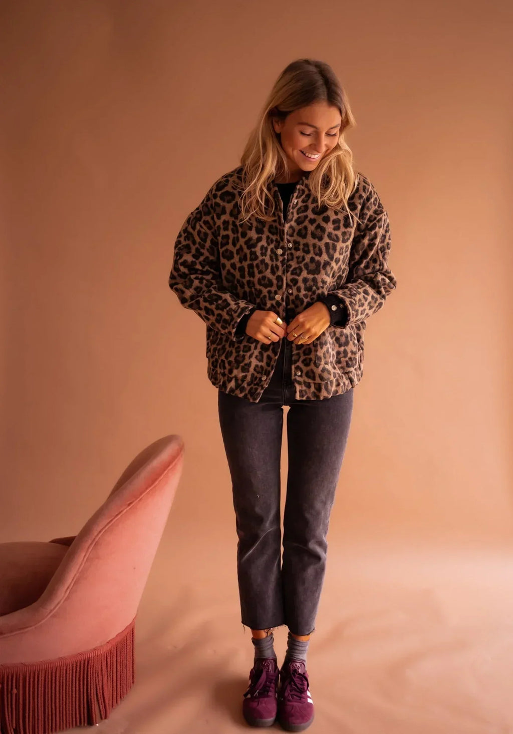 Riva | Jacke mit wildem Leopardenmuster – Isabels Modehaus (Bild 7)