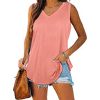 Ylona | Klassisches V-Ausschnitt Sommertop – Isabels Modehaus (Bild 5)