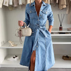 Jely™ – Maxikleid mit Langen Ärmeln – Isabels Modehaus (Bild 3)