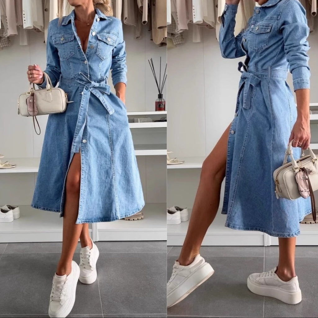 Jely™ – Maxikleid mit Langen Ärmeln – Isabels Modehaus (Bild 4)