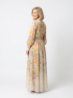 Cressida | Floral Transparente Langarm Maxi-Kleid – Isabels Modehaus (Bild 2)