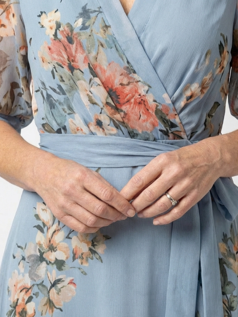 ELOWEN | FLORAL MAXI-KLEID – Isabels Modehaus (Bild 4)