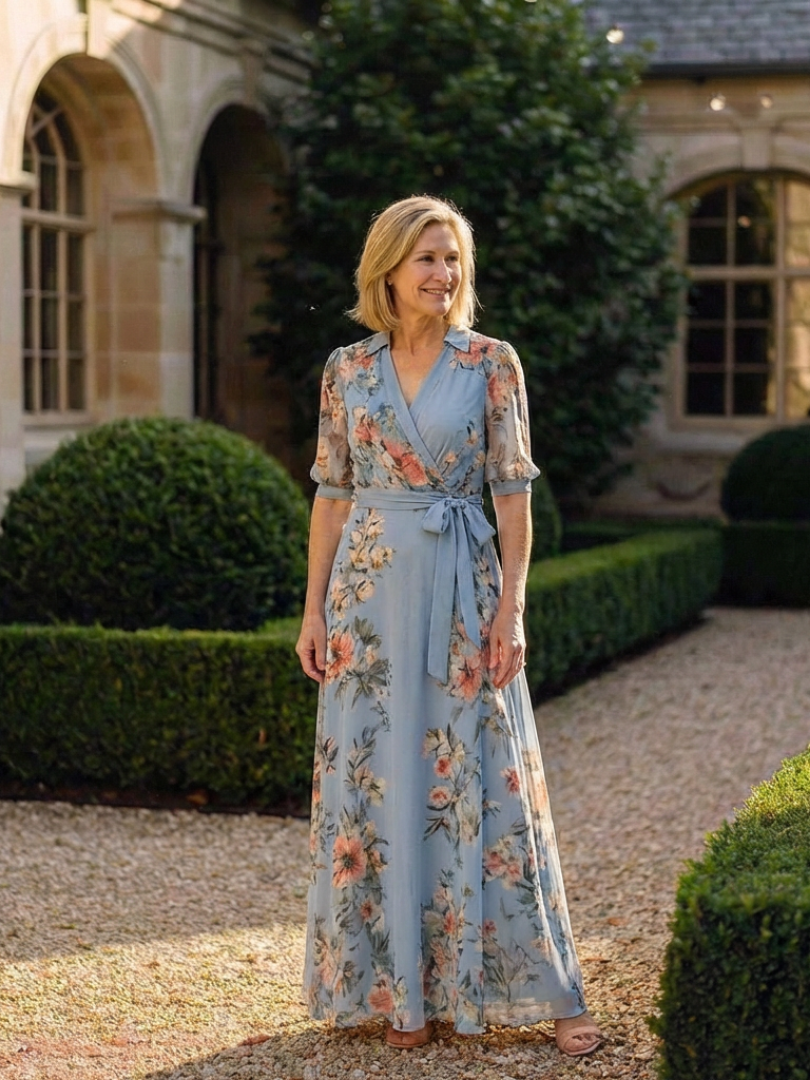 ELOWEN | FLORAL MAXI-KLEID – Isabels Modehaus (Bild 6)