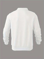 Finn | Geometrisches Design Vintage Reißverschluss Pullover – Isabels Modehaus (Bild 7)