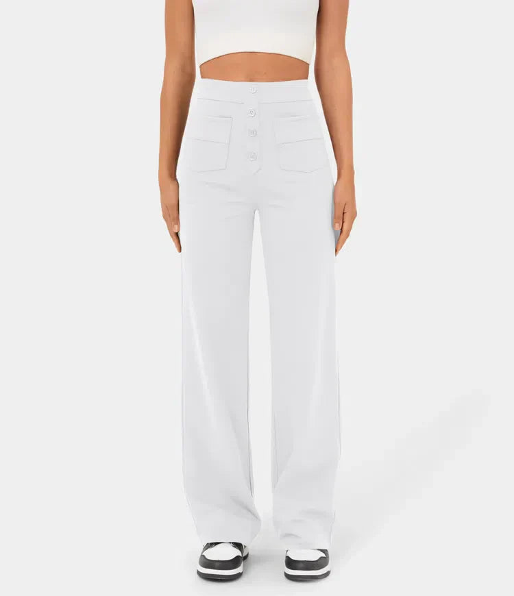 Elastische Hose mit hoher Taille – Isabels Modehaus (Bild 7)
