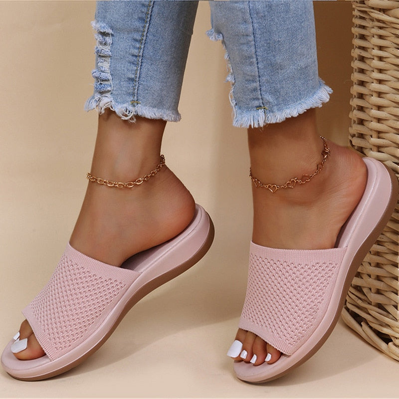 Elara | Strick Komfort-Sandalen – Isabels Modehaus (Bild 3)
